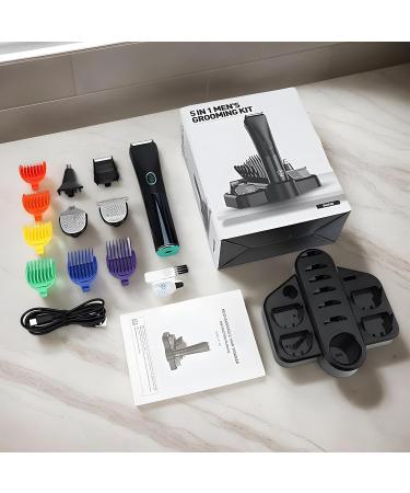 Beard trimmer for men beard shaver and hair clipper for men waterproof hair trimmer and shaver for face body and mustache - Buy Online on GoSupps.com