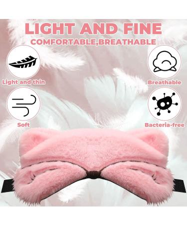 20 Pcs Cute Animal Plush Eye Masks for Kids - Unicorn & Cat Design | Soft Funny Blindfolds for Girls Sleeping, Travel, Nap, Lunch Break Fun Sleep Mask Set for Slumber Parties - Buy Online on GoSupps.com