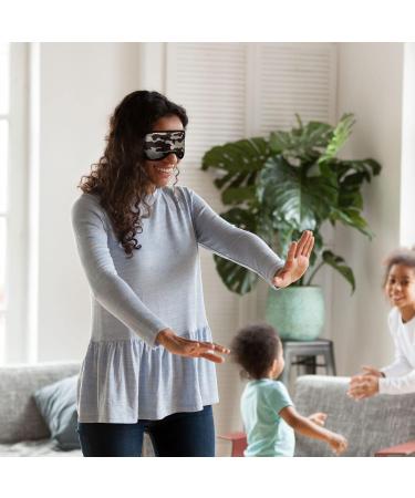 6-Pack Kids Camo Sleep Mask - Soft Satin Eye Cover for Boys | Adjustable Straps, Light Blocking, 6 Camouflage Styles - Buy Online on GoSupps.com