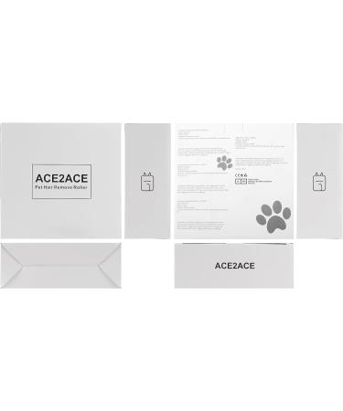 Ace2ace Reusable Animal Hair Remover Lint Roller - Perfect for Dog & Cat Hair on Sofas Carpets & More - Baby Blue - Buy Online on GoSupps.com