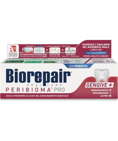 Buy Biorepair Peribioma Pro Advanced Toothpaste - 3 x 75 ml for Siblings | Balance Microbiot Problems | International Shipping Available - Buy Online on GoSupps.com