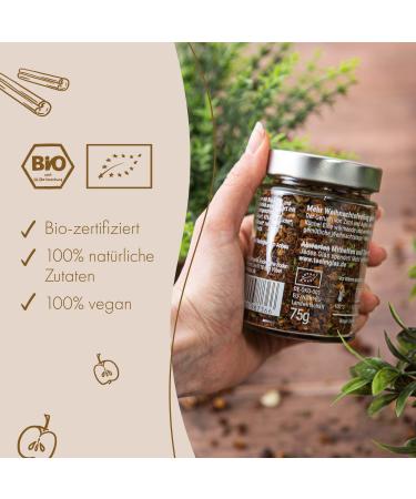 Better in the Glass Organic Tea Gift Set - Spiced Sweet Chai Merry Cinnamon & Ginger - 150 Sugar-Free Loose Tea Portions | Vegan & Sustainable Tea Gift - Buy Online on GoSupps.com