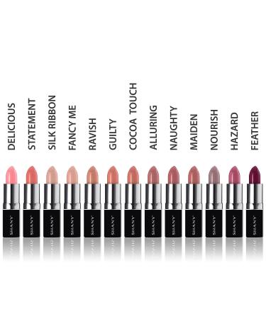 SHANY Pearl Lipstick - Paraben & Talc Free - DELICIOUS - Buy Online on GoSupps.com