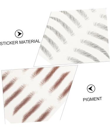 Beatifufu 8pcs Imitation Eco Eyebrow Sticker Grooming Stickers Beauty Eyebrows Stickers Fake Eyebrow Stickers Makeup Stickers Water Transfer Eyebrow Sticker Waterproof Eyebrow Sticker - Buy Online on GoSupps.com