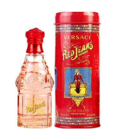 Red Jeans by Versace for Women 2.5 oz Eau de Toilette Spray Fruity 2.5 Fl Oz (Pack of 1) - Buy Online on GoSupps.com