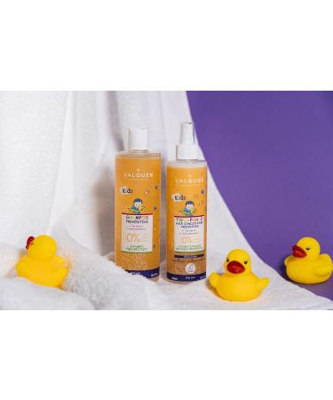 Valquer Laboratorios Pack Preventive and revitalizing shampoo for school-age children. Prevention of lice. With tea tree oil - 400 ml + 300 ml - Buy Online on GoSupps.com