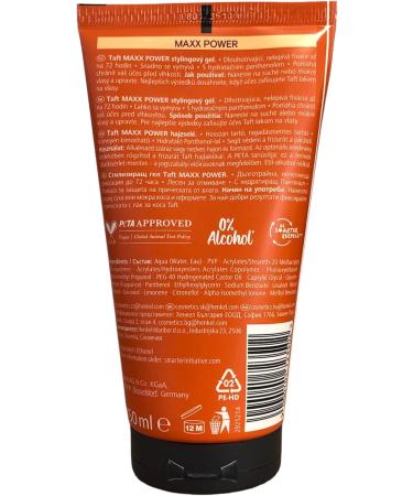 Taft Max Power Gel Hair Gel - Gel Na Vlasy 150ml - Buy Online on GoSupps.com