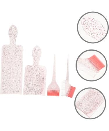 Housoutil 1 Set Highlighter Comb Hair Salon Dye Board Hair Dye Color Brush Foil Board Hair Frosting Kit Hair Kit Highlighting Kit Hair Coloring Tools Nylon Modeling Hair Color Board Pink - Buy Online on GoSupps.com