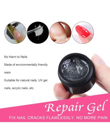 Buy Fiberglass Nail Extension Kit - Quick Gel for Brittle Nails & DIY Nail Art Accessories - Buy Online on GoSupps.com