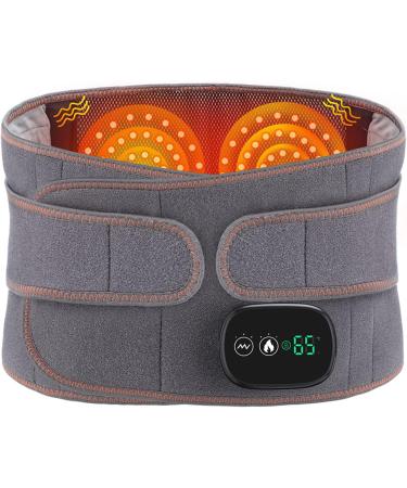 Tebi USB Heated Hip Belt - Infrared Heat Waist Massage Device for Back & Abdominal Pain Relief - Hot Compress & Lumbar Support - Buy Online on GoSupps.com