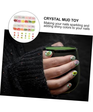 Mipcase 4 Boxes 12 Strawberry Stickers Nail Flower Stickers Nail Art Scrapbook Embellishments Scrap Book Stickers Manicures Accessories Polymer Clay Sequins Pineapple 3d Filling - Buy Online on GoSupps.com