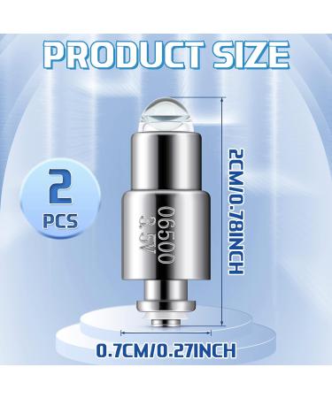 2 Pcs Halogen Replacement Bulbs for Welch Allyn 3.5v Lamp 06500-u Otoscope - Buy Online on GoSupps.com