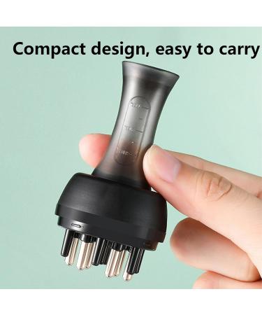 Applicateur de cuir chevelu applicateur d'huile capillaire | Applicateur d'huile pour cuir chevelu | de liquide confortable pour applicateur de massage pour che Noir - Buy Online on GoSupps.com