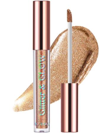 Liquid Metallic Eyeshadow - Chameleon Gloss Eyeshadow - Metallic Shimmer Eye Shadow Waterproof Long Lasting Quick-Drying Sparkling Eye Shadow Makeup Tosier 02# - Buy Online on GoSupps.com