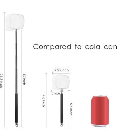 Carefree Fish Aquarium Stainless Steel Small Fishing Net  Extendable Handle Shrimp Net  Soft Light Tiny Net  Fish Tank Cleaner Long Handle(Please Note The Size of The Product) Black1 square - Buy Online on GoSupps.com