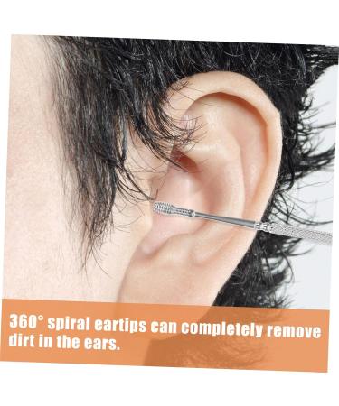 GLEAVI 20 Sets Ear Pick Tool Kit - Stainless Steel Ear Cleaning Tools & Ear Wax Curette for Adults & Kids | Safe & Effective Ear Wax Removal - Buy Online on GoSupps.com