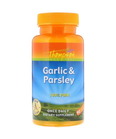 Thompson Garlic & Parsley 90 Vegetarian Capsules
