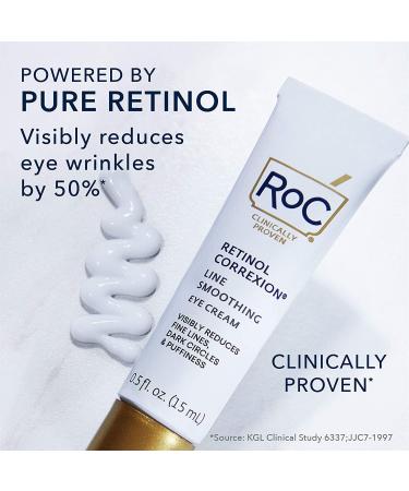 RoC Retinol Correxion Eye Cream 0.5 oz - Pack of 3 | Anti-Aging Skincare - Buy Online on GoSupps.com