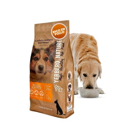 Yerbero Nature Chicken and Rice Premium Dog Food 10 kg