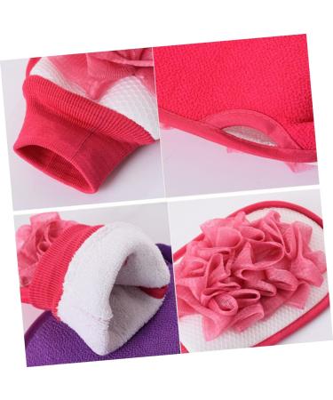 Buy Beavorty 9 Pcs Bath Gloves Double Sided Exfoliating & Massage Mitts for Ultimate Relaxation International Shipping Available - Buy Online on GoSupps.com