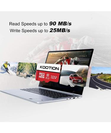 KOOTION 5 X 32GB Micro SD Card Class 10 Micro SDHC Card 32GB TF Card High-Speed Micro SD Cards 5 Pack Memory Card UHS-1 C10 U1 5 32GB - Buy Online on GoSupps.com