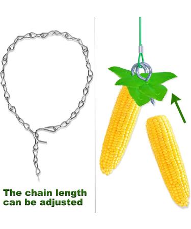 PfNRT Bungee Squirrel Feeder | Outdoor Cob Holder to Attract Squirrels, Chipmunks, and Wildlife - Buy Online on GoSupps.com