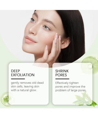 2 Pieces Cleansing Exfoliating Gel Exfoliating Moisturizing Cream Dead Skin Removal Shrinks Pores Gentle Relief for Face and Body Ideal Exfoliator Gel for All Skin Types - Buy Online on GoSupps.com