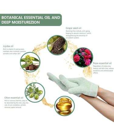 Moisturizing Socks & Gloves Overnight | Gel-Infused Spa Treatment for Dry Cracked Feet & Hands | Essential Oils & Vitamins | Buy Now - Buy Online on GoSupps.com