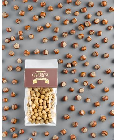  Caporaso dal 1960 Giffoni Natural Dried Fruits Round Roasted Hazelnuts (500 Grams) - Buy Online on GoSupps.com
