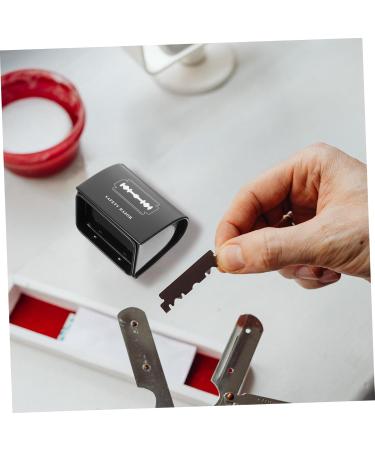 Iwowhero Disposal Container for Sharp Objects | Razor Blade Disposal Case | Stainless Steel Cosmetic Sharp Object Storage - Buy Online on GoSupps.com