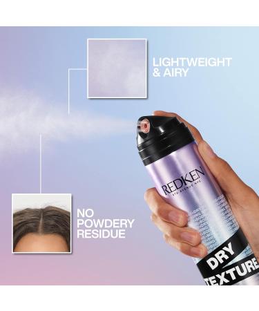 Redken Triple Dry 15 Dry Texture Finishing Spray | For All Hair Types | Adds Body & Shine Without Stickiness | Medium Hold | 8.5 Oz - Buy Online on GoSupps.com