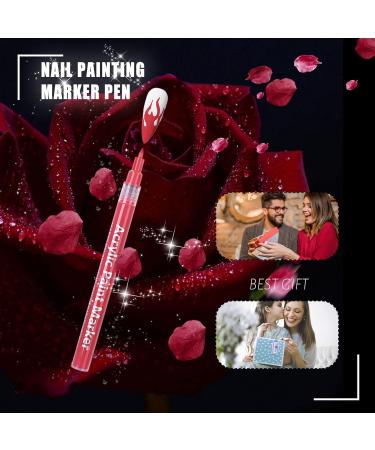 Graffiti - Nail Polish Pens Fine Tip Pull Quick Dry Painting Beauty Adorn Manicure Tools 10 Colors Optional Meet Needs Ssxx 05 - Buy Online on GoSupps.com