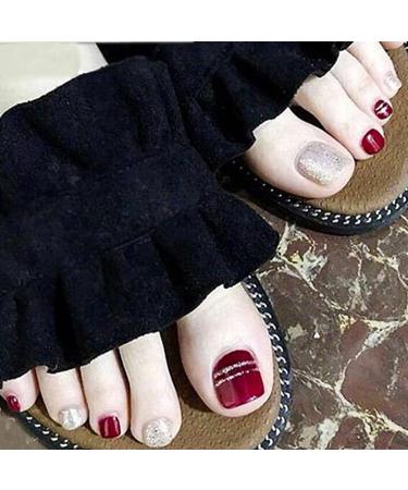 Formicone Self-Adhesive Toenail Film - 352 Nail Art Stickers with Nail Files & Shaver | Perfect for Easy Toenail Decoration - Buy Online on GoSupps.com