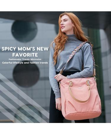 Sonarin Stylish Waterproof Baby Diaper Bag | Large Capacity Travel Carrier with Stroller Hooks & Changing Pad - Gray - Buy Online on GoSupps.com