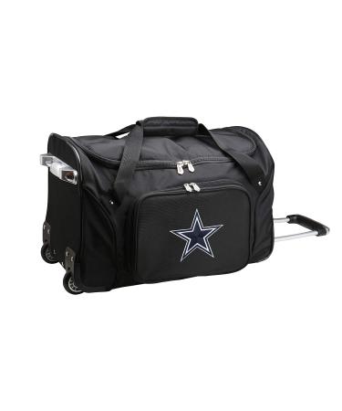 NFL Wheeled Duffel Bag, 22-inches Dallas Cowboys