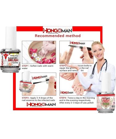 Hongosan Antifungal Original - As Seen on TV - Kit Completo for Nail Fungus, Yellow, Black, Dull, Brittle Nails - Buy Online on GoSupps.com