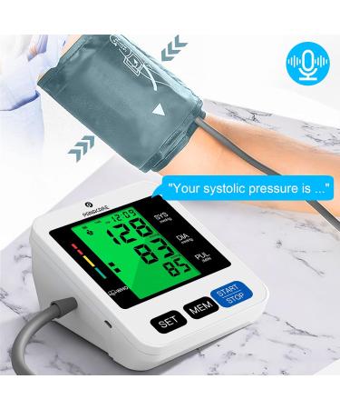 Panacare 2.0 Fully Automatic Blood Pressure Monitor - Large Backlit Display 2 Users 198 Readings German Language Cuff Size 22-42cm - International Shipping - Buy Online on GoSupps.com
