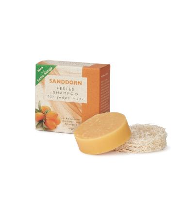 Alva Naturkosmetik alva Natural Cosmetics Solid Shampoo for Every Hair Type 60 g Organic Sea Buckthorn Organic Almond Oil Organic Argan Oil