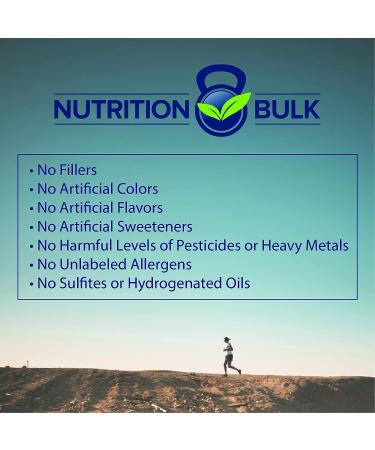Soy Protein Isolate Powder - Non-GMO Vegan Gluten-Free Dairy-Free (16 oz) | NutritionBulk.com - Buy Online on GoSupps.com