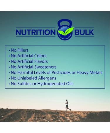 Pea Protein Powder | Isolate Unflavored Dairy-Free Keto Vegan Gluten-Free Non-GMO (16 oz) - NutritionBulk.com - Buy Online on GoSupps.com