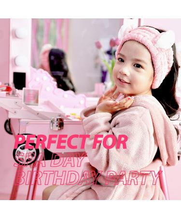 Peach Ballerina Kids Face Mask Sheet | 100% Cotton Facial Mask for Children (5pcs) - Buy Online on GoSupps.com