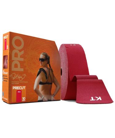 KT Tape Pro Jumbo 125 ft Uncut Kinesiology Therapeutic Sports Roll Red