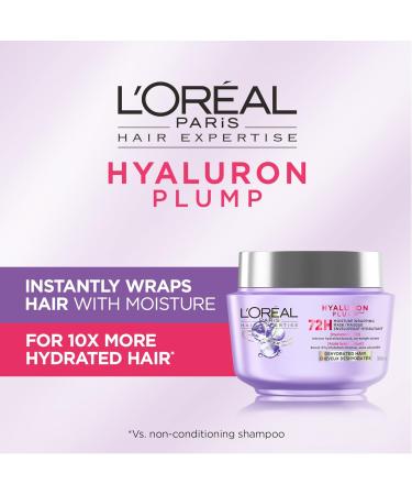 L'Oreal Paris Hair Expertise Hyaluron Plump Moisture Wrapping Mask with Hyaluronic Acid 300ml - Buy Online on GoSupps.com