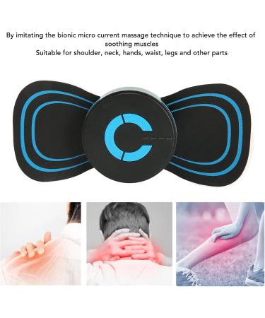 Cervical Spine Massage Patch | 6 Massage Modes Portable EMS Pulse Massager for Shoulders | International Shipping Available - Buy Online on GoSupps.com
