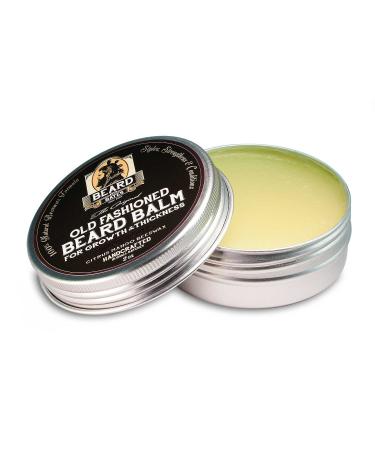 Beard and Bates | Original Old Fashioned Beard Balm for Growth & Thickness | Natural Grooming Conditioner with Beeswax & Premium Oils - Buy Online on GoSupps.com