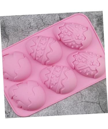 NAMOARLY 2pcs Easter Egg Pastry Chocolate Candy Mold Ice Cube Mould Silicone Cake Molds Embossed DIY Sugar Mold Egg Dessert Baking Bunny Ice Cube Mold Fondant Cake Mould Biscuit Pudding - Buy Online on GoSupps.com