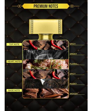 DJ Oud Nuit Oud Perfume for Men and Women 100ml Eau De Parfum Premium Luxury Arabic & French Fragrance Scent with Oud Spicy Smoky Musky & Woody Fragrance Notes Long-Lasting - Buy Online on GoSupps.com