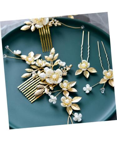 minkissy Wedding Hair Clips Hair Comb Manual Bride Pearl Vintage Decor - Buy Online on GoSupps.com
