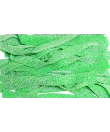 Apple Belts Sweets | Long Fizzy Green | Halal | 1.2kg 120 pieces bag of sweets - Buy Online on GoSupps.com