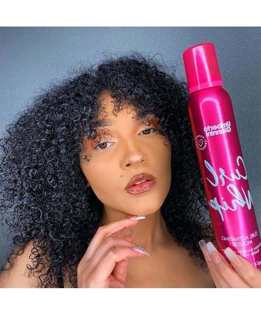 Umberto Giannini Curl Whip Curl Activating Mousse Vegan & Cruelty Free Frizz Solution Mousse for Curly or Wavy Hair 200 ml 200 ml (Pack of 1) - Buy Online on GoSupps.com